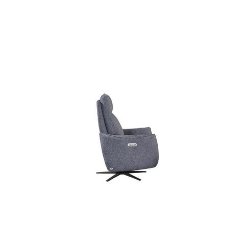 Libby Swivel Power Recliner - Anthracite - Image 5