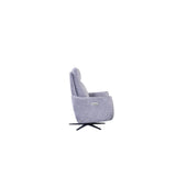 Libby Swivel Power Recliner - Grey - Image 4