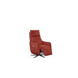Libby Swivel Power Recliner - Ruby - Image 3