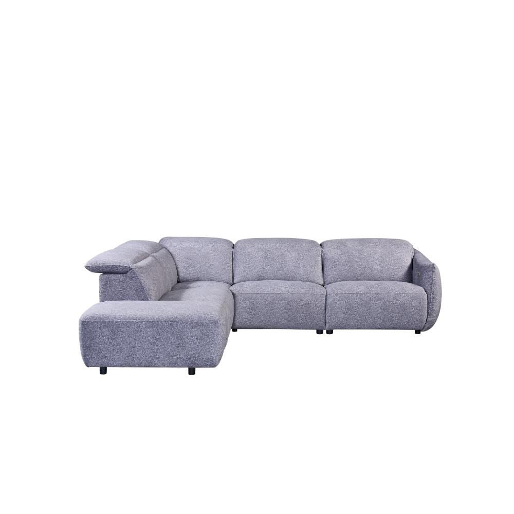 Libby Corner Sofa LHF - Grey - Image 4