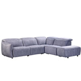 Libby Corner Sofa RHF - Grey - Main Image