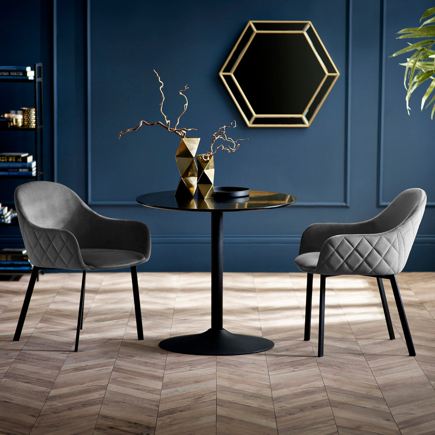 Lima Dining Chair (Set of 2) - Teal - LIM011