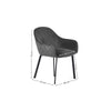 Lima Dining Chair (Set of 2) - Teal - LIM011