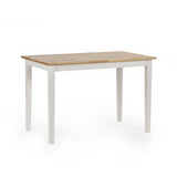 Linwood Small Dining Table - Green and Light Brown - LIN101