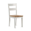 Linwood Dining Chair (Set of 2) - Green and Light Brown - LIN122