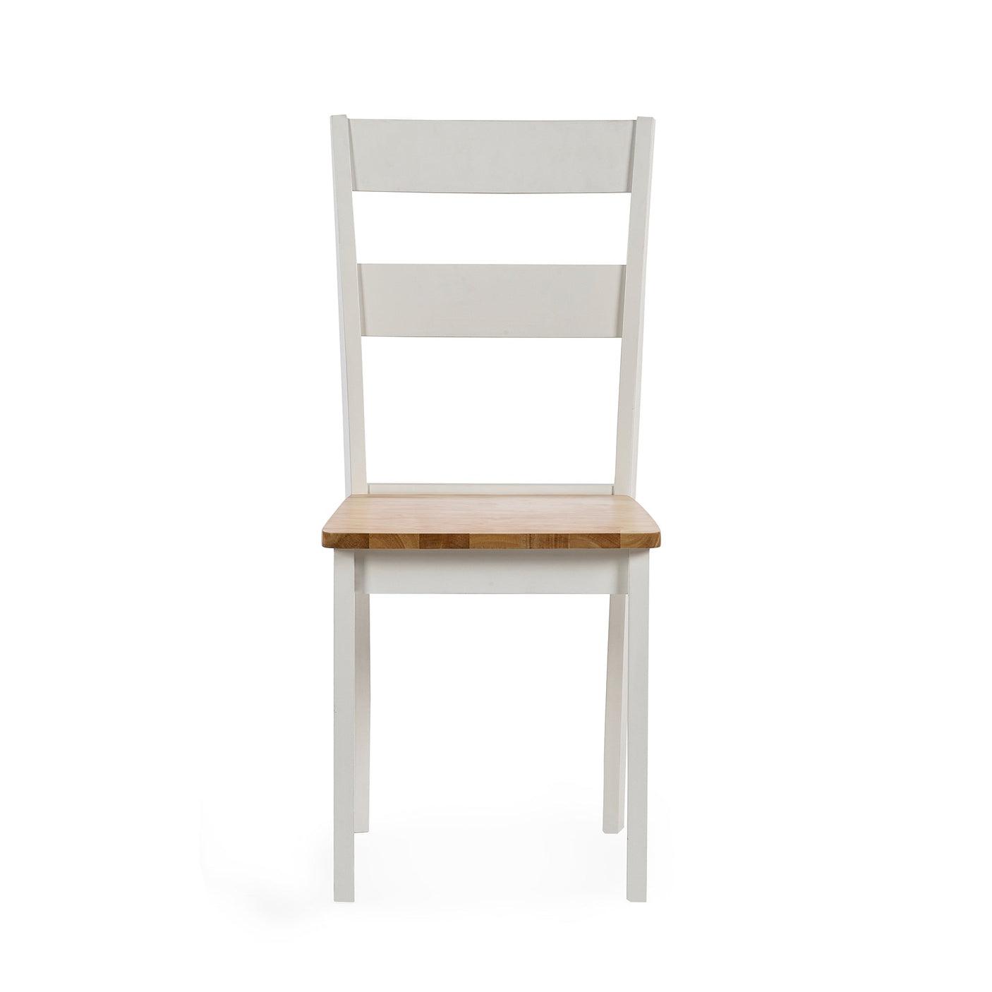 Linwood Dining Chair (Set of 2) - White and Light Brown - LIN022