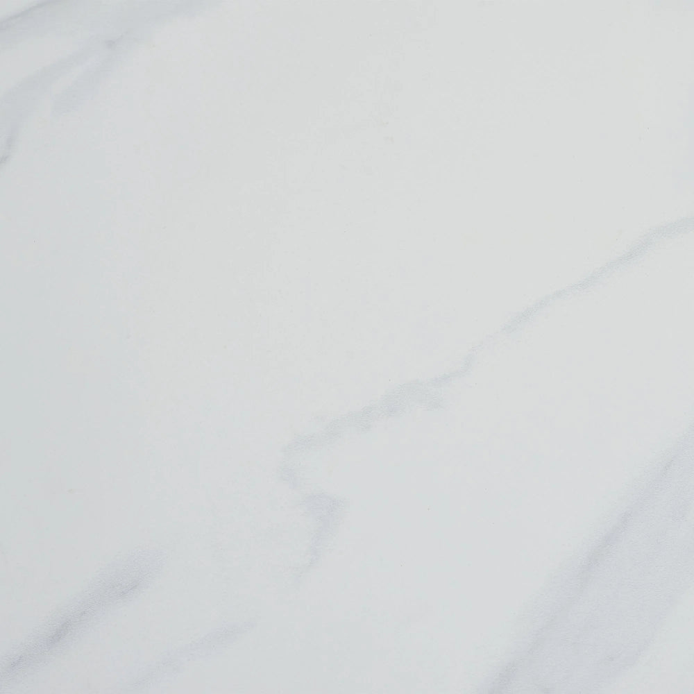 Louis Dining Table With Drawers - Black and White - LOU001