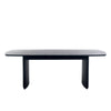 Louis Extending Dining Table - Black - LOU004