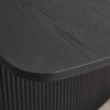 Louis Extending Dining Table - Black - LOU004