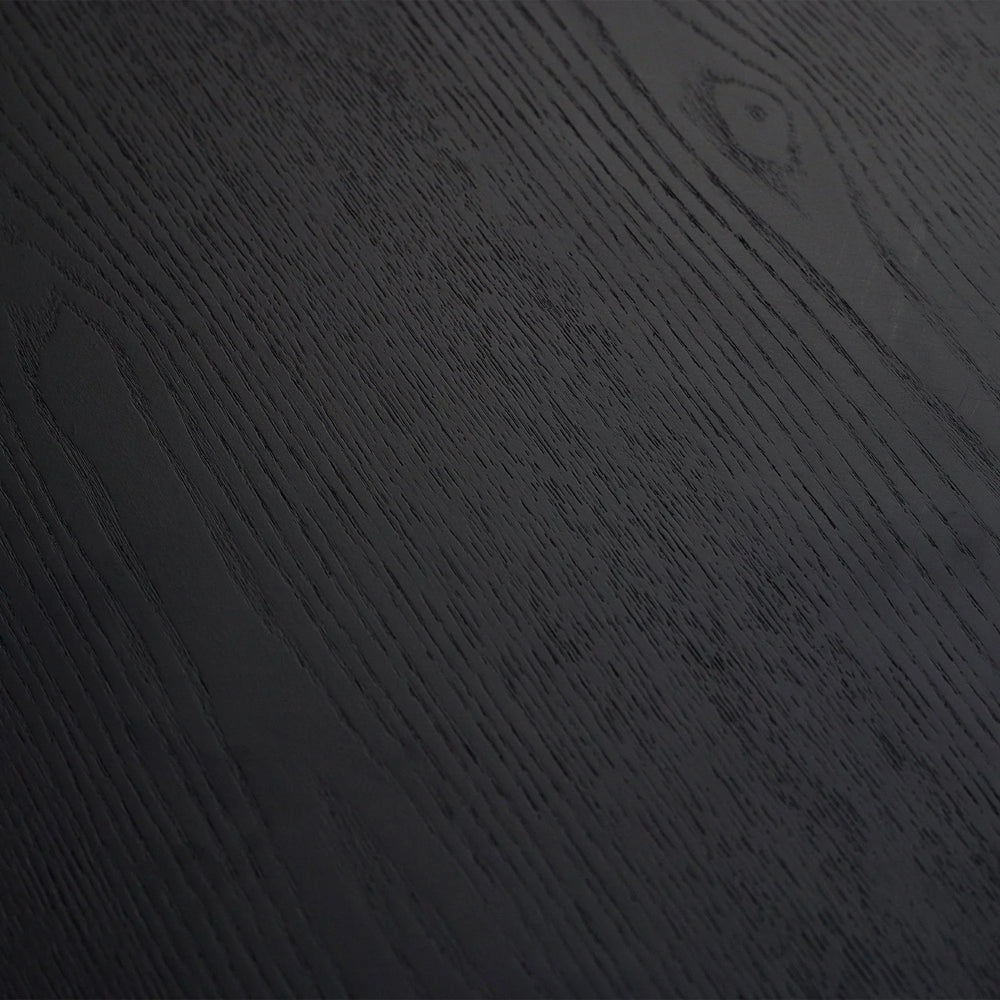 Louis Round Dining Table - Black - LOU005