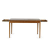 Lowry Extending Dining Table With 2 Drawers - Brown - LOW001