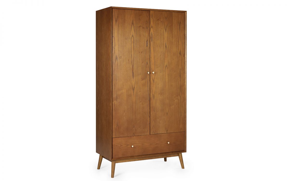 Lowry 2 Door 1 Drawer Wardrobe