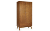 Lowry 2 Door 1 Drawer Wardrobe