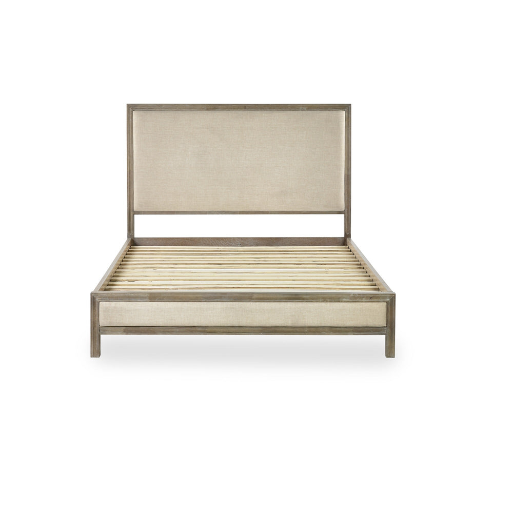 Lucie Bed - Ivory / Double - LUC101