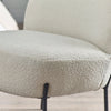 Lulu Boucle Accent Chair - Ivory - LUL001