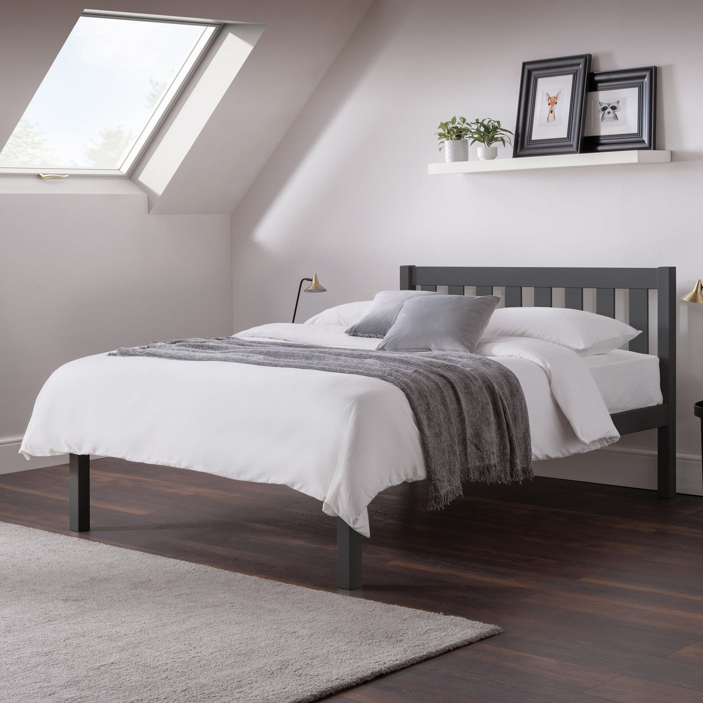 Luna Bed - White / Single - LUN001