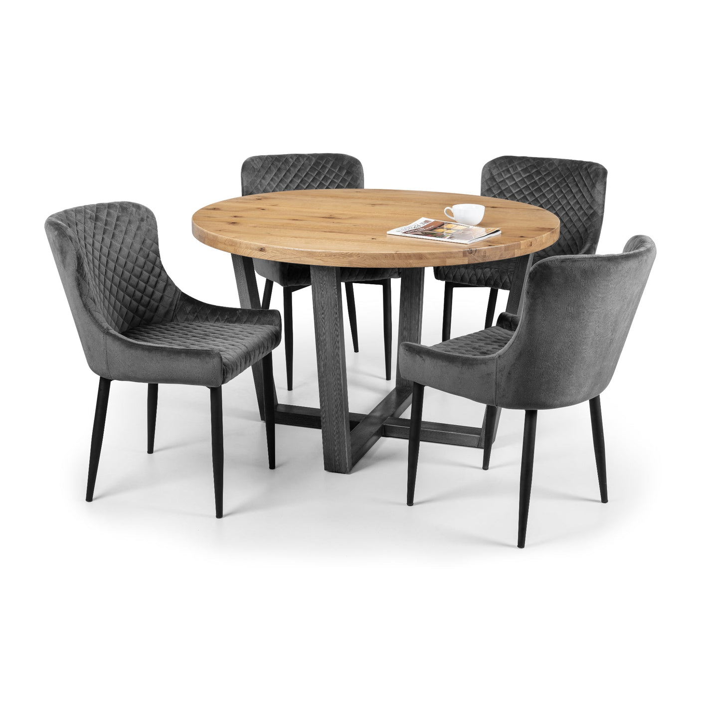 Luxe Dining Chair (Set of 2) - Brown - LUX105