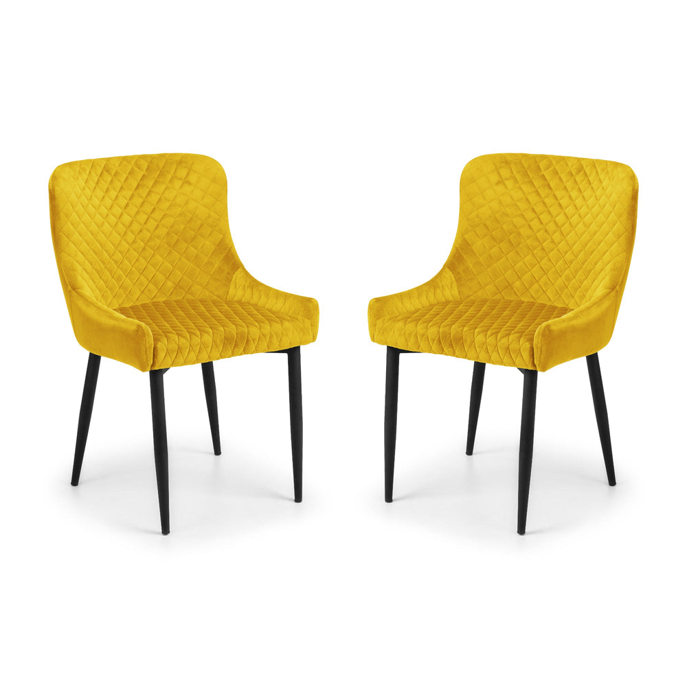 Luxe Dining Chair (Set of 2) - Grey - LUX101