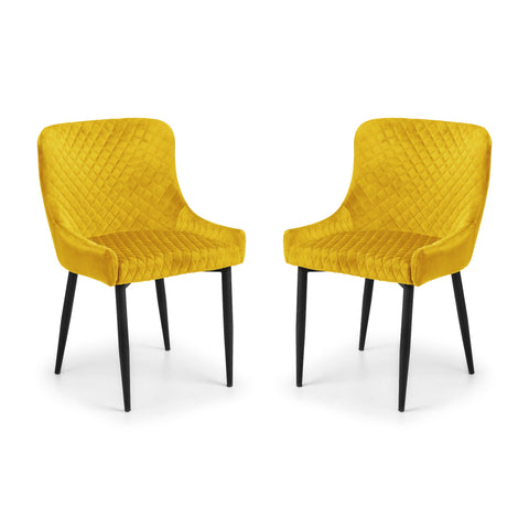 Luxe Dining Chair (Set of 2) - Grey - LUX101