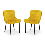 Luxe Dining Chair (Set of 2) - Grey - LUX101