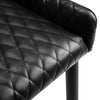 Luxe Faux Leather Dining Chair