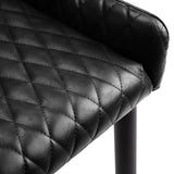 Luxe Faux Leather Dining Chair
