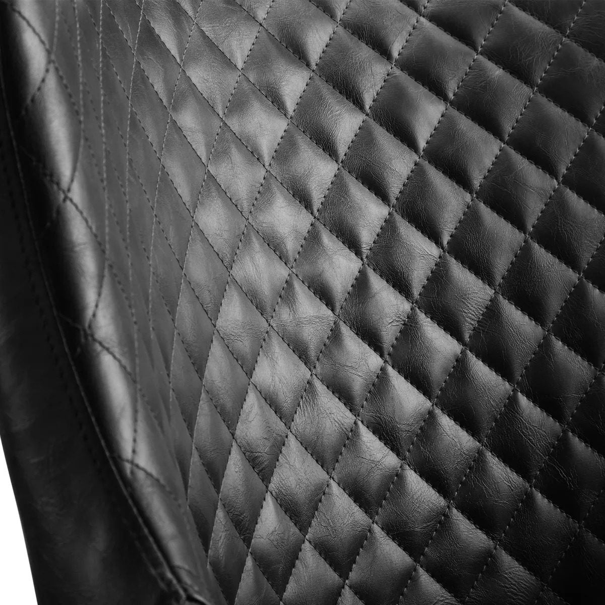 Luxe Faux Leather Dining Chair