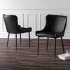 Luxe Dining Chair (Set of 2) - Grey - LUX101