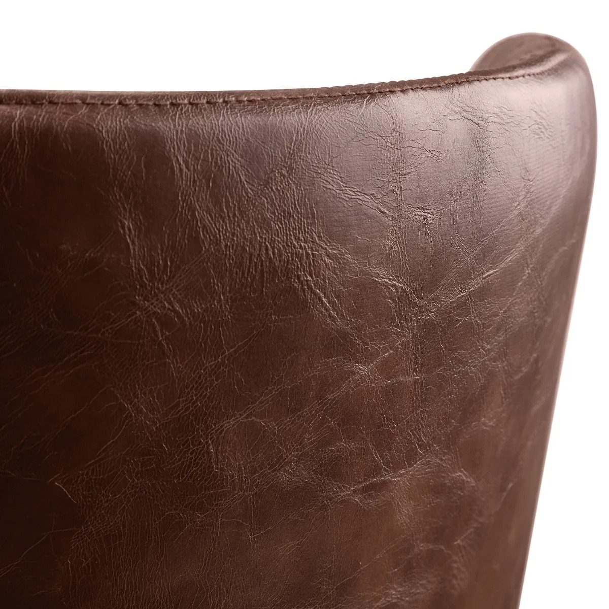 Luxe Faux Leather Dining Chair
