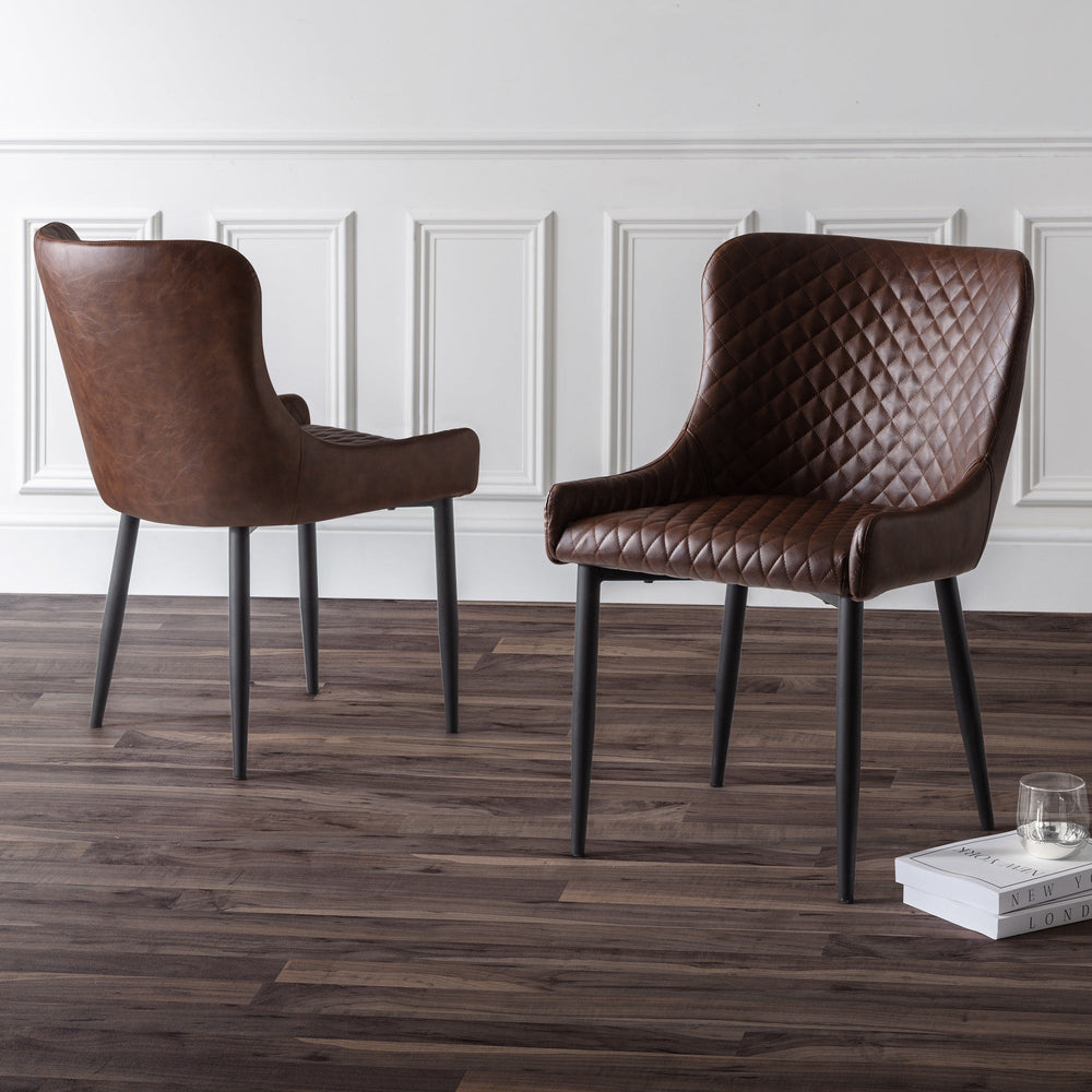 Luxe Dining Chair (Set of 2) - Grey - LUX101