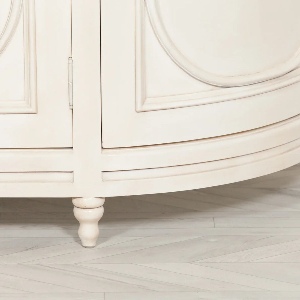 Aged Ivory Sideboard