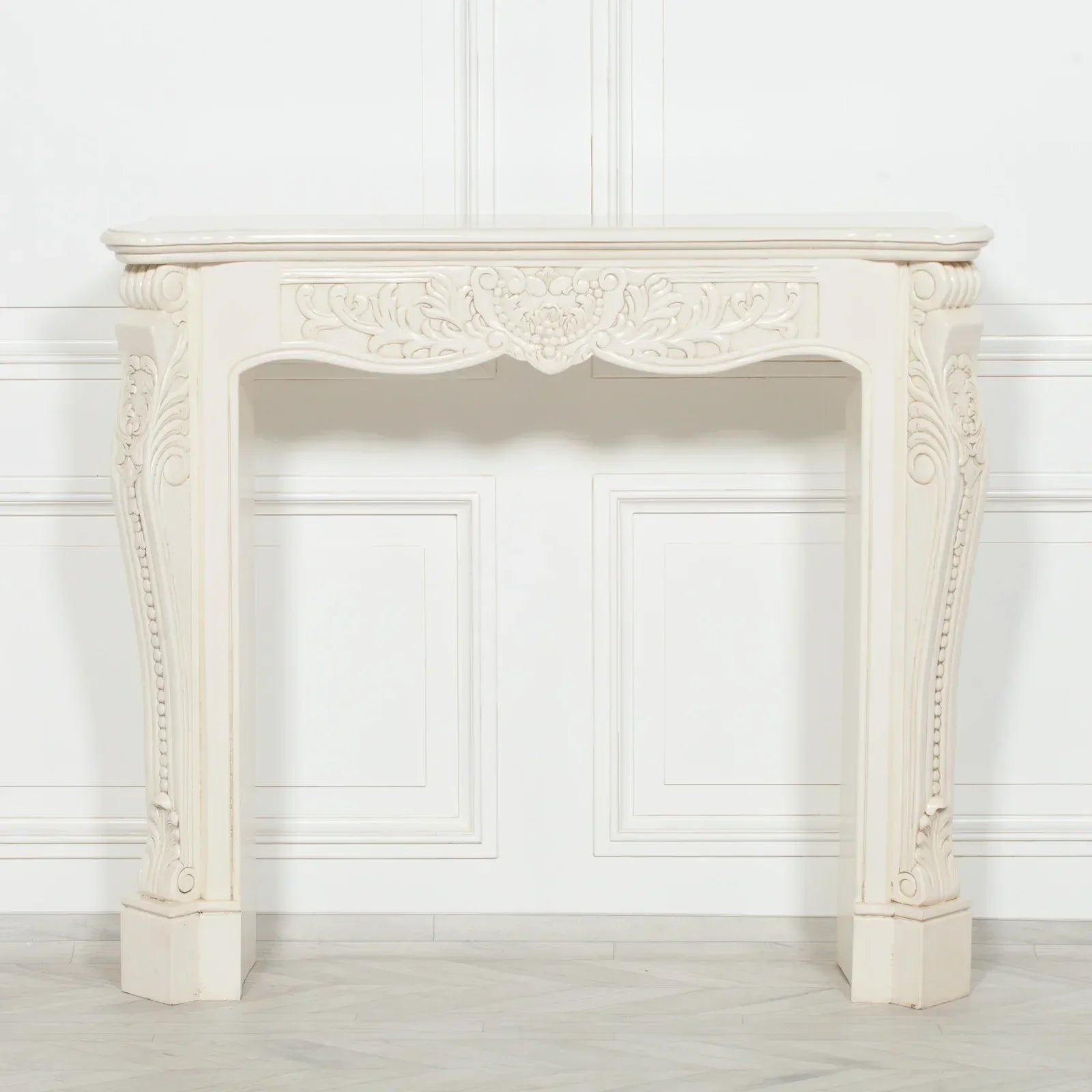 Aged Carved Fire Surround