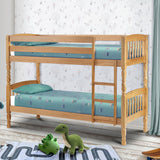 Lincoln Bunk Bed - Brown - UP10115