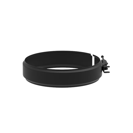 100mm black locking band designed for secure fastening and durability, featuring a sleek, minimalist design suitable for various applications.