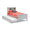 Maine Bookcase Bed - Black / Single - MAI163