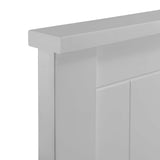 Maine Ottoman Bed - Grey / Double - MAI017