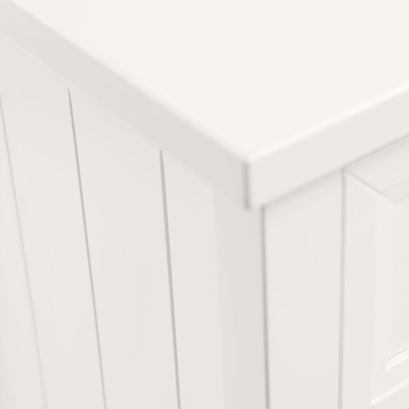 Maine 3 Drawer Bedside - Black - MAI151