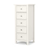 Maine 5 Drawer Tall Chest - Black - MAI154