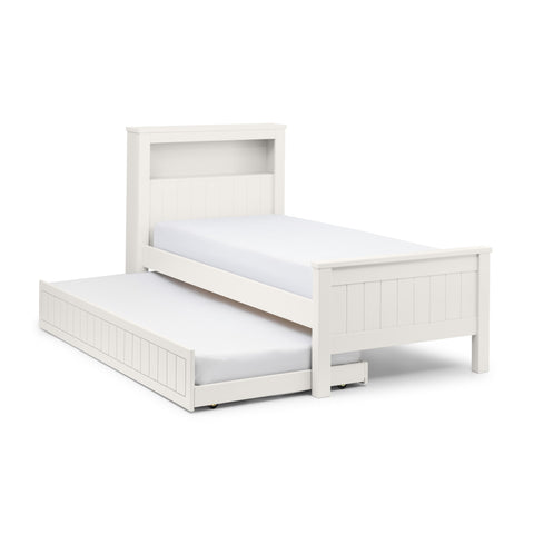 Maine Bookcase Bed - Grey / Single - MAI013