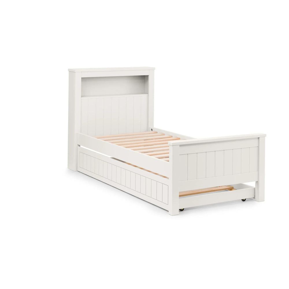 Maine Bookcase Bed - Grey / Single - MAI013