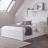 Maine Ottoman Bed - Grey / Double - MAI017