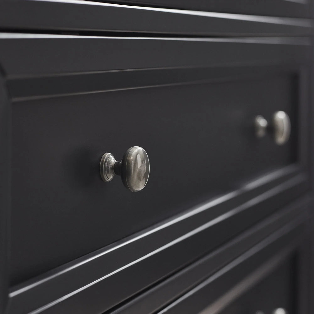 Maine 3 + 2 Drawer Chest - Black - MAI153