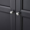 Maine 3 Door Combination Wardrobe - White - MAI107