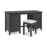 Maine Dressing Stool - Grey - MAI012