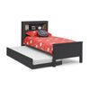 Maine Bookcase Bed - Grey / Single - MAI013