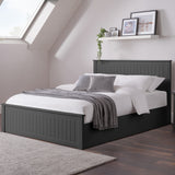 Maine Ottoman Bed - Grey / Double - MAI017