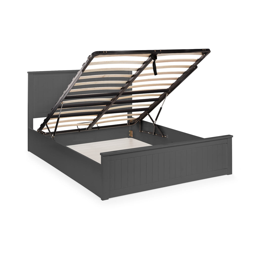 Maine Ottoman Bed - Grey / Double - MAI017