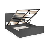 Maine Ottoman Bed - Grey / Double - MAI017