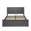 Maine Ottoman Bed - Grey / Double - MAI017