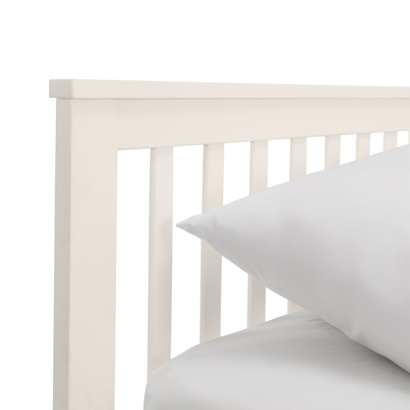 Maisie Bed With Underbed And Drawers - White / Single - MAI901